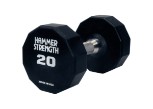 Hammer-Strength 12-Sided-dumbbell set-rubber 4